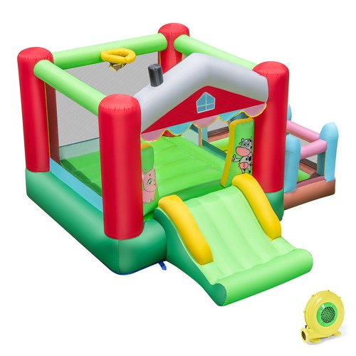 Inflatable bounce house 1 - bounce, 4-in-1