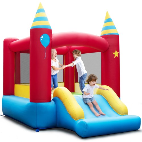 Gymax inflatable bounce castle - bounce,