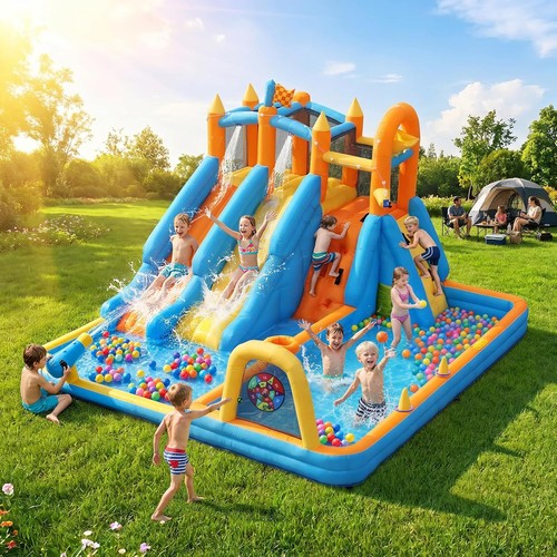 Aonesy bounce house with - house, 2