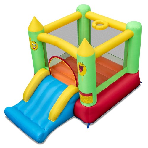 Kids smiley face theme bouncer - theme,