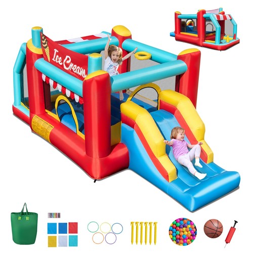Costway inflatable bounce - inflatable,