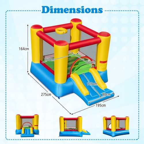 Inflatable bounce house kids - house,