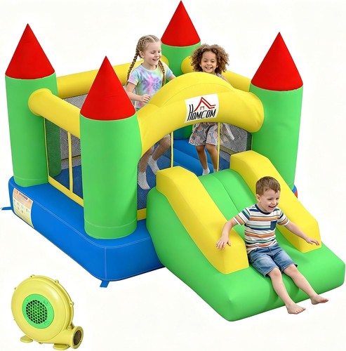 Homcom kids bouncy - bouncy, castle