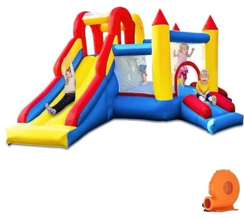 Bouncy castle with slides - 3,