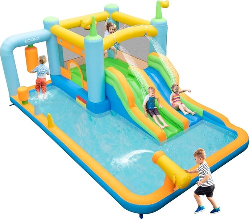 Inflatable bounce house - inflatable, kids
