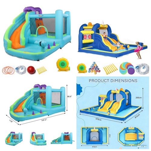 Inflatable bounce house - inflatable, blow