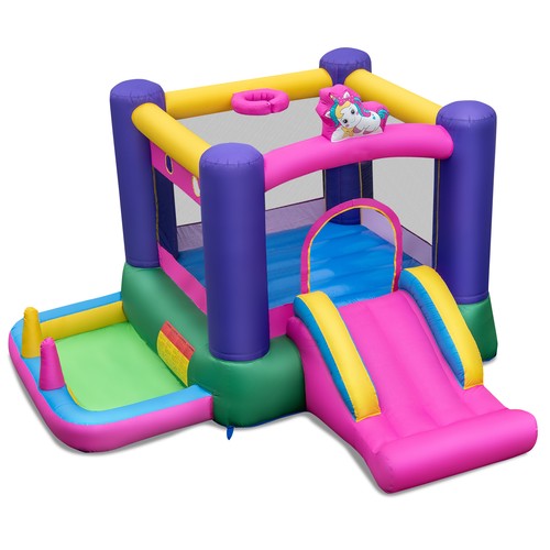 Inflatable bounce castle kids - castle,