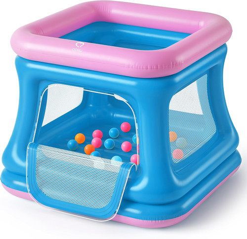 Qpau inflatable bounce - 3-in-1,