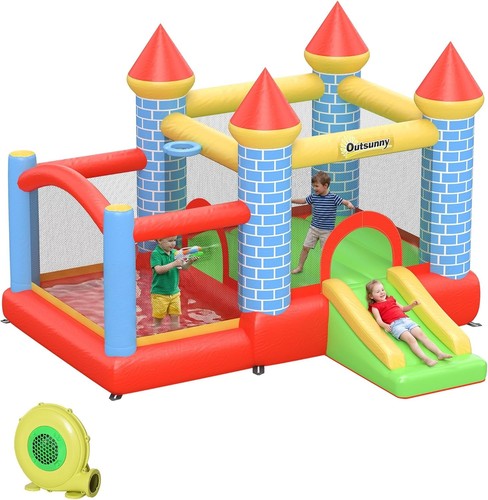 Inflatable bounce house - bounce, kids