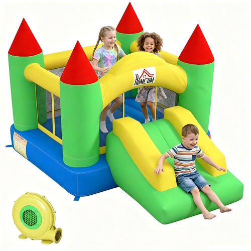 Homcom bouncy castle - homcom, with