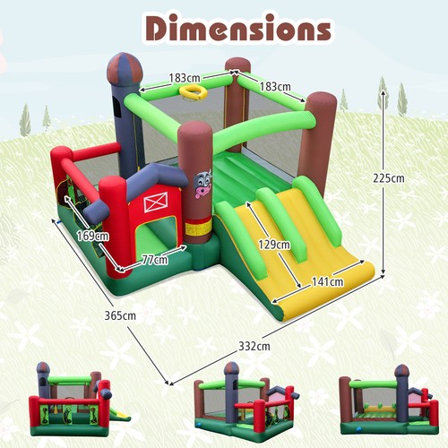 Blower inflatable bounce house - inflatable,